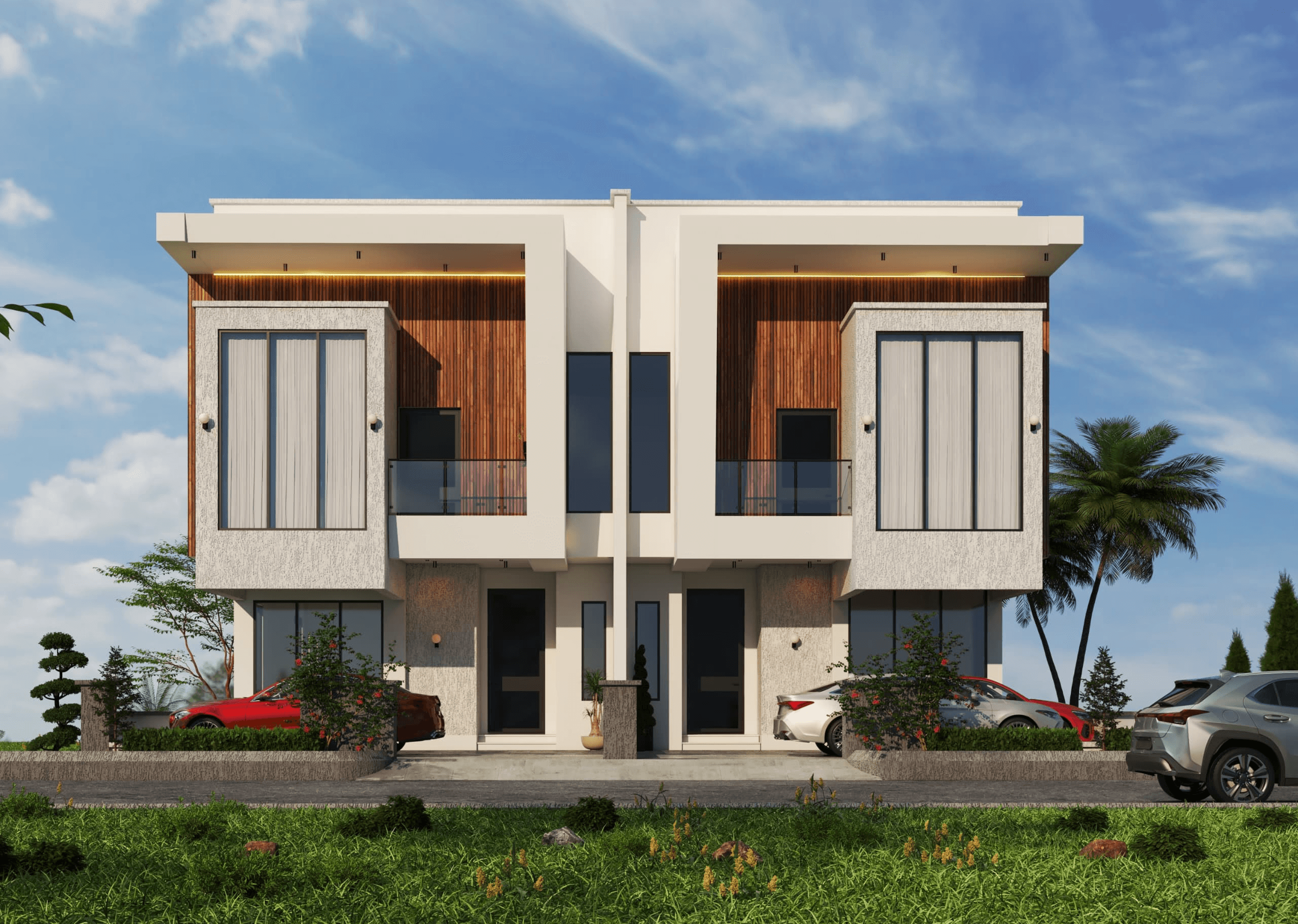 Modern 4-Bedroom Semi-Detached Duplex (Unit 2) at Captain's Court Estate, Lekki